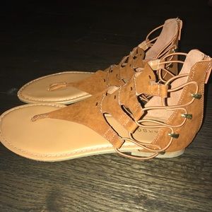Brown sandals